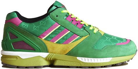 adidas zx 8000 gucci herren|adidas x Gucci ZX 8000 Green GG Monogram Men's .